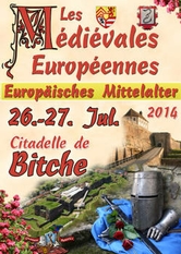 6. Europäisches Mittelalter auf der Citadelle Bitche 2014