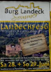 Burgfest auf Burg Landeck 2014