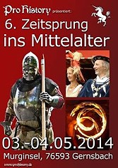 6. Zeitsprung ins Mittelalter - Mittelaltermarkt auf der Murginsel in Gernsbach 2014