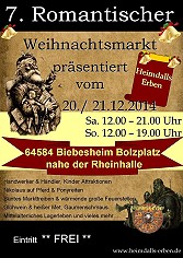Romantischer Weihnachtsmarkt Biebesheim 2014 - Heimdalls Erben