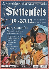 Adventsmarkt Burg Stettenfels - Gauklergruppe Forzarello 2015
