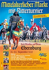 Mittelaltermarkt Bad Münster am Stein - Ritterturnier 2015