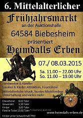 Mittelalterlicher Frühjahrsmarkt in Biebesheim am Rhein 2015