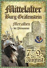 Mittelaltermarkt auf Burg Gräfenstein 2015 - Sonntag