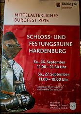 Mittelaltermarkt auf der Hardenburg 2015