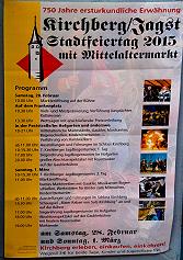 Stadtfeiertag-Mittelaltermarkt Kirchberg an der Jagst 2015