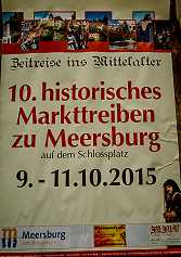 Historisches Markttreiben in Meersburg am Bodensee 2015