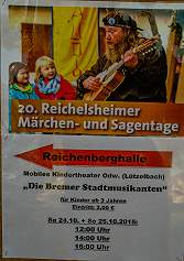 Reichelsheimer Märchen- und Sagentage 2015