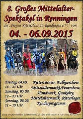 Mittelaltermarkt in Renningen 2015- Sonntag