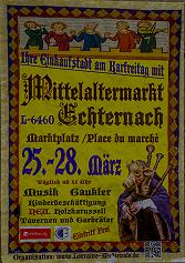 Mittelaltermarkt Echternach 2016