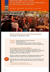 Mittelalterlicher Weihnachtsmarkt in Esslingen 2016