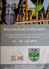 Gaukler Timelino - Mittelaltermarkt Winnweiler 2016