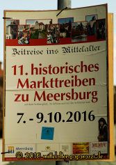 Historischer Markt in Meersburg- Schauspiel  - Simon Weinzürn der Rebel vom Bodensee