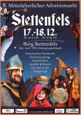 Adventsmarkt Burg Stettenfels 2016 - Gaukler Flobold