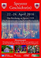  Speyerer Geschichte(n) Samstag 2016  - Feuershow Leben Anno 1482 e.V.