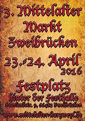 Mittelaltermarkt in Zweibrücken 2016 - Mittelalter Kurzweyl