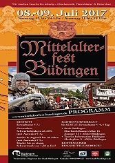 Bilder vom Markteinzug  - Mittelaltermarkt Büdingen 2017