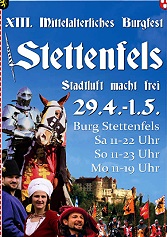 Bilder und Fotos vom Mittelalterlichen Burgfest  auf Burg Stettenfels 2017