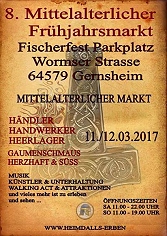 Mittelalterlicher Frühjahrsmarkt Gernsheim 2017 - Samstag