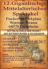 Bilder vom Mittelalterspektakel in Gernsheim 2017 - Samstag