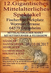 Bilder vom Mittelaltermarkt in Gernsheim von Sonntag 2017