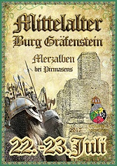 Bilder vom Mittelaltermarkt auf Burg Gräfenstein 2017