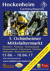 Bilder vom Mittelaltermarkt in Hockenheim Sonntag 2017 - Burgerstürmung