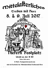 Bilder vom Mittelaltermarkt Niefern 2017 - Mittelalterliches Treiben mit Herz