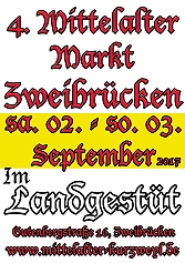 Bilder vom Mittelaltermarkt in Zweibrücken 2017