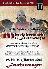 Aktuelle Bilder von Fuchsteufelswild auf dem Mittelaltermarkt in Feuchtwangen 2018
