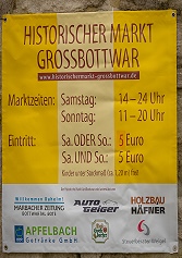 Aktuelle Bilder vom Historischen Markt in Großbottwar 2018