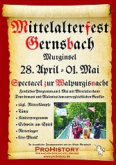 Aktuelle Bilder vom Mittelaltermarkt auf der Murginsel in Gernsbach 2018