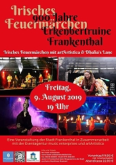 Aktuelle Bilder von der Feuershow von artArtistica 2019 in Frankenthal