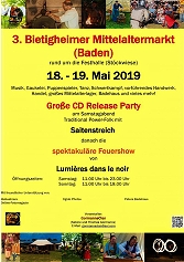 Aktuelle Bilder vom Mittelaltermarkt in Bietigheim 2019 - Sonntag