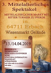 Aktuelle Bilder Mittelaltermarkt Erbach 2019