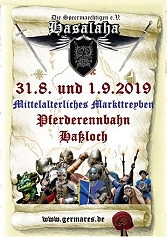 Aktuelle Bilder Feuershow The Fire of Dragons-  Mittelaltermarkt Haßloch 2019