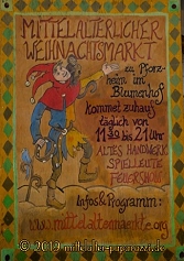 Mittelalterlicher Weihnachtsmarkt in Pforzheim 2019