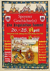 Aktuelle Bilder von der Feuershow bei den Speyerer Geschichten 2019