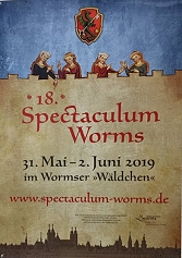 Aktuelle Bilder vom Spectaculum in Worms 2019 - Fechtschule Krifon,Feldschlacht und Vollkontakt