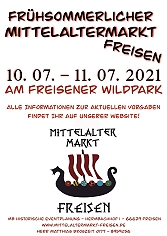 Frühsommerlicher Mittelaltermarkt in Freisen Juli 2021