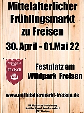 Aktuelle Bilder vom Mittelalterlichen Frühjahrsmarkt in Freisen 2022
