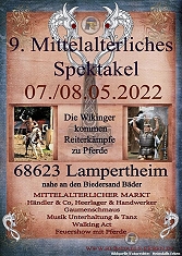 Aktuelle Bilder vom Mittelaltermarkt in Lampertheim 2022