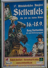 Aktuelle Bilder vom Burgfest auf Burg Stettenfels 2022