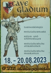 Aktuelle Bilder vom Cave Gladium 2023 - Marktbilder