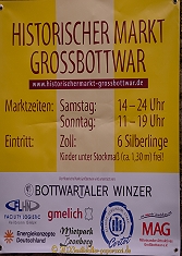 Aktuelle Bilder vom Historischen Markt in Grossbottwar 2023 - Mit Kerry Balder