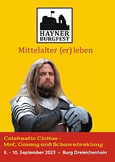 Aktuelle Bilder vom Hayner Burgfest 2023 - Tamburo bant Skaldar
