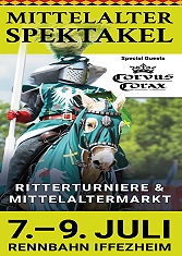 Aktuelle Bilder vom Ritterturnier auf dem Mittelaltermarkt in Iffezheim 2023