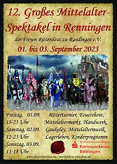 Aktuelle Bilder vom Mittelaltermarkt in Renningen 2023