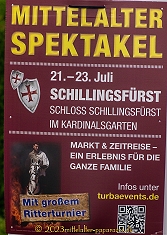 Aktuelle Bilder vom Mittelaltermarkt in Schillingsfürst 2023
