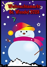Aktuelle Bilde vom Weihnachtsmarkt in St. Wendel 2023